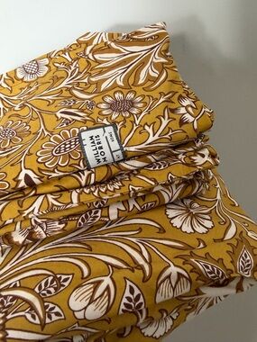 William Morris Home Cherwell Honey Floral Duvet Cover & Pillow Cases Sham Queen
